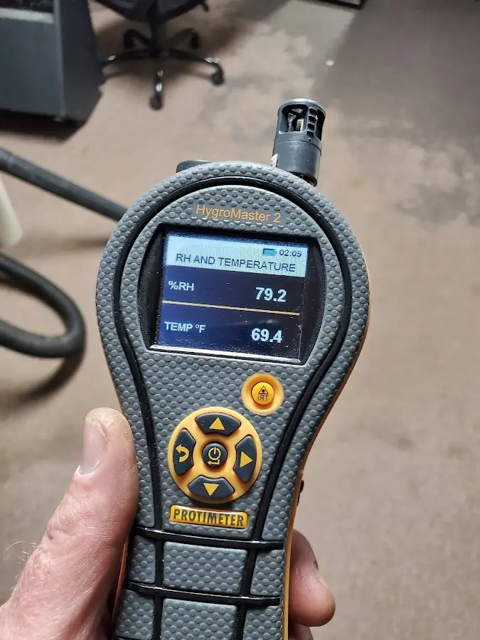 Moisture meter humidity assessment for Mold Remediation & Removal in Bordentown